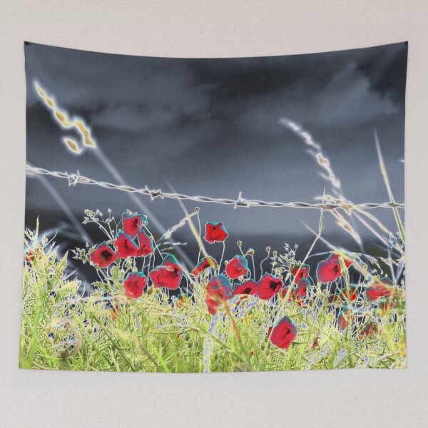 Item preview, Stormy Poppies  designed and sold by MigBardsley.