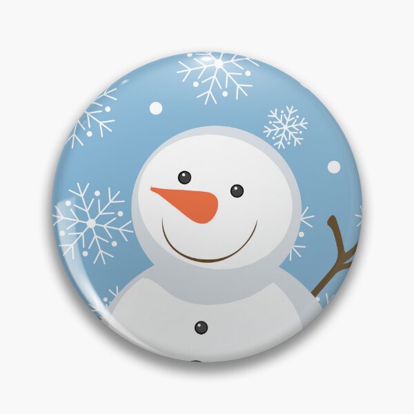 Item preview, Cute Winter Snowman – Frosty Christmas Snowflake Design designed and sold by StudioWhitworth.