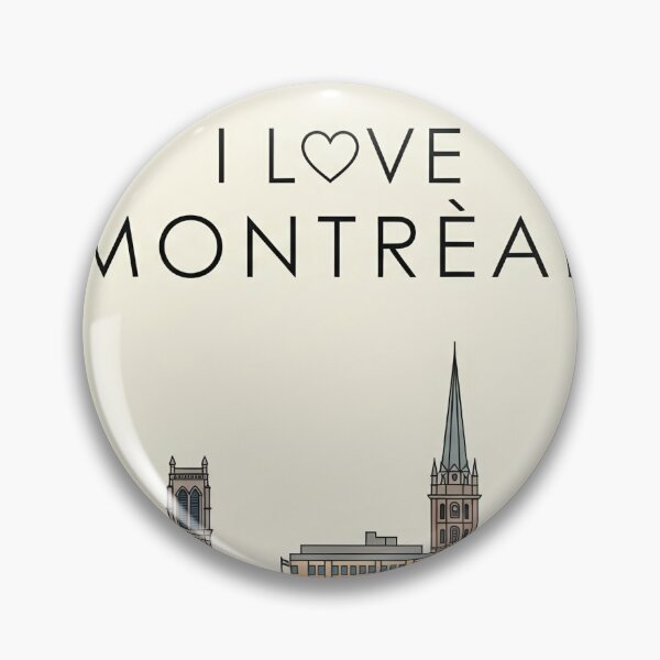 Item preview, I LOVE MONTRÈAL Design designed and sold by VerizalShop.
