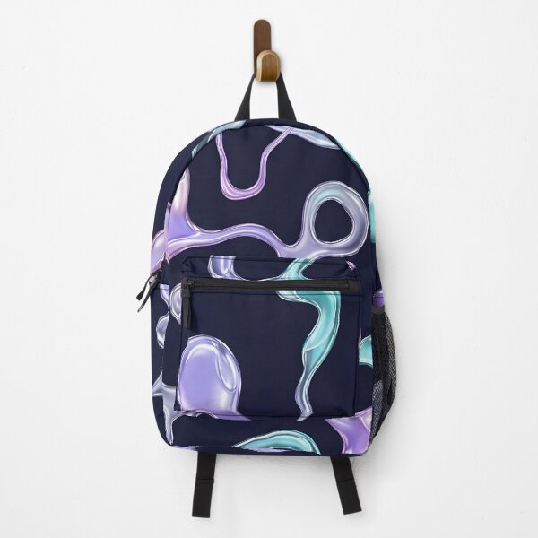 Item preview, Iridescent Liquid Loops designed and sold by Kaleidoscope Print.