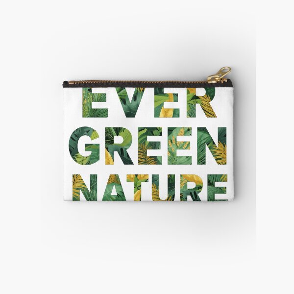 Item preview, Ever Green Nature Typography designed and sold by ArtElegancy.