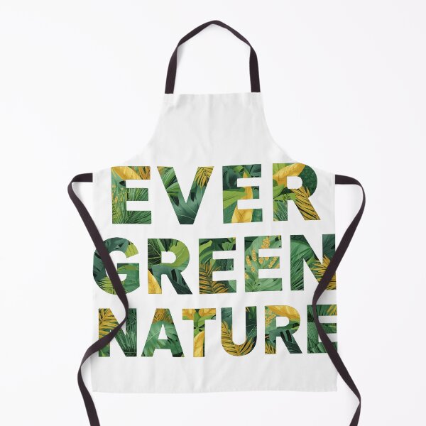 Item preview, Ever Green Nature Typography designed and sold by ArtElegancy.