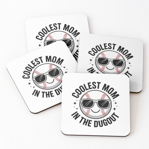 Item preview, Coolest Mom in the Dugout Dugout Mom designed and sold by DrewLeuschke.