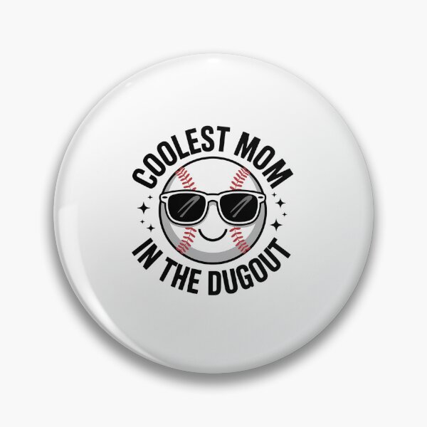 Item preview, Coolest Mom in the Dugout Dugout Mom designed and sold by DrewLeuschke.