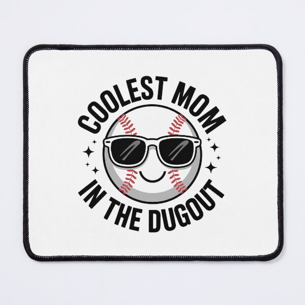 Item preview, Coolest Mom in the Dugout Dugout Mom designed and sold by DrewLeuschke.