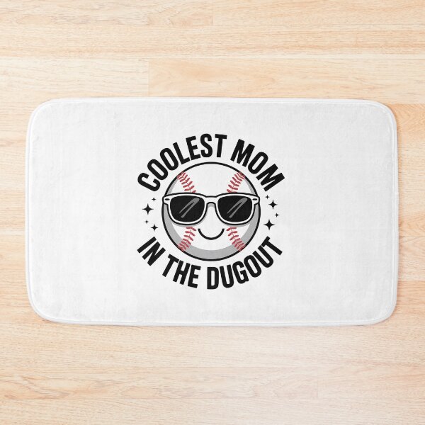 Item preview, Coolest Mom in the Dugout Dugout Mom designed and sold by DrewLeuschke.