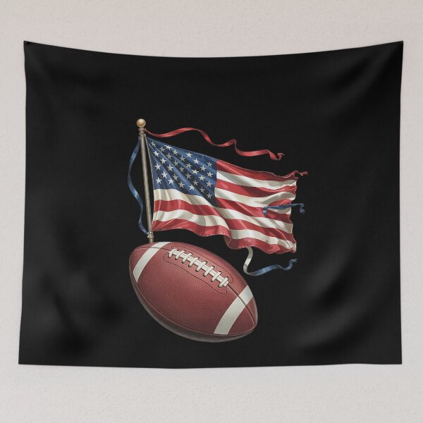 Item preview, Christmas Flag baseball Star Sport designed and sold by MinaReinger.