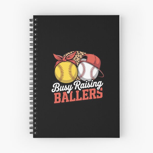 Item preview, Busy Raising Ballers Softball and Baseball Leopard Print Mom designed and sold by marcusry.
