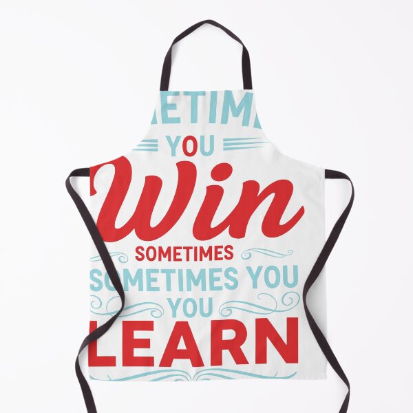 Item preview, “Sometimes You Win, Sometimes You Learn” Motivational Typography Design designed and sold by bayzidstock.