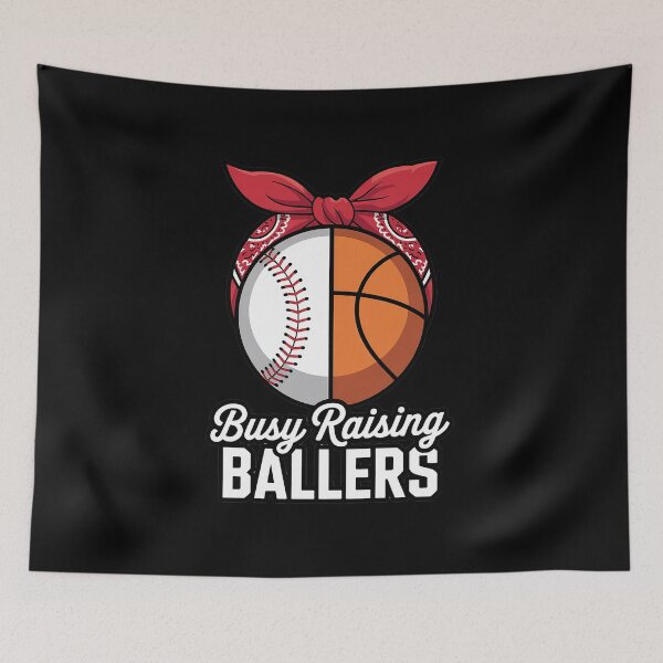 Item preview, Busy Raising Ballers Baseball designed and sold by RayArmstrong.