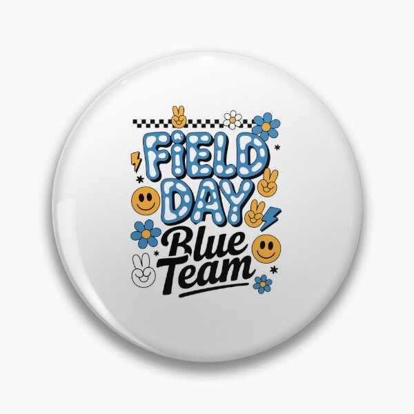 Item preview, Field Day Blue Team Color Field Trip Team Game Competition designed and sold by DrewLeuschke.