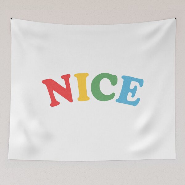 Item preview, Nice. Positive vibe t-shirt design  designed and sold by DuncanMaxStar .