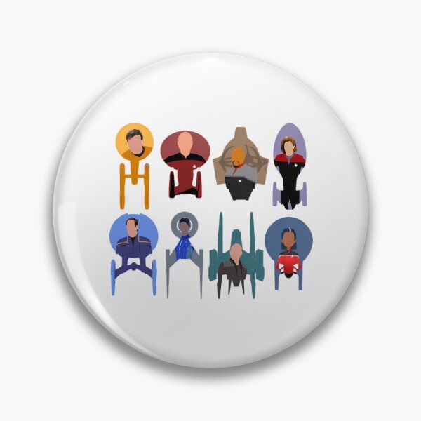 Item preview, Trek Ships  Captains designed and sold by hugomc-laughlin.