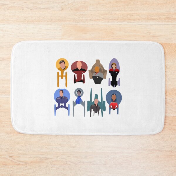 Item preview, Trek Ships  Captains designed and sold by hugomc-laughlin.