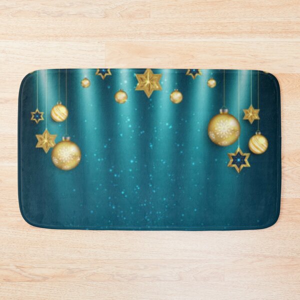 Item preview, Festive Golden Ornaments Christmas Stage Background Art designed and sold by anandsiva2703.