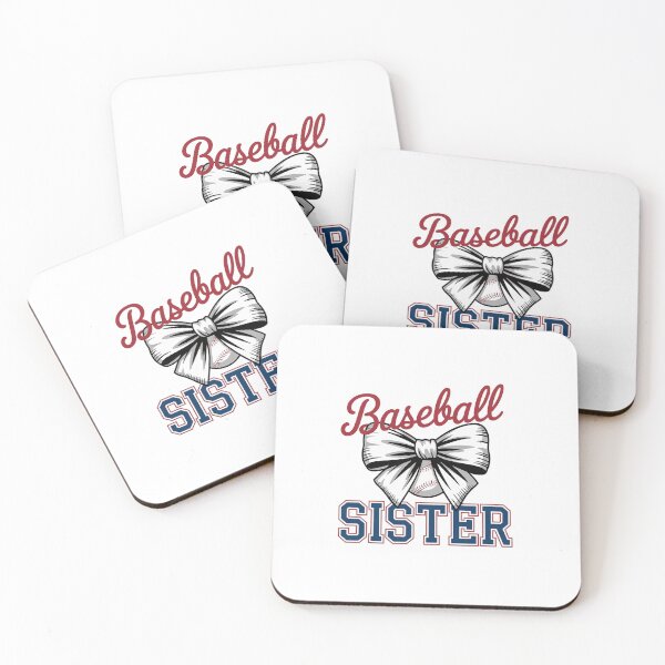 Item preview, Baseball Sister Coquette Bow Biggest Fan Sport Lovers Girl designed and sold by VasilisLamArt.