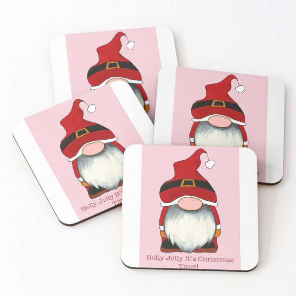 Item preview, Holly Jolly Holiday Gnome designed and sold by LauraCoxArt.
