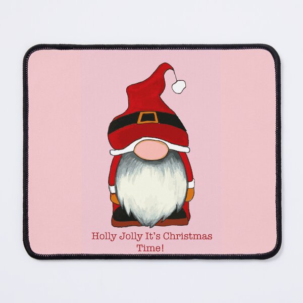 Item preview, Holly Jolly Holiday Gnome designed and sold by LauraCoxArt.