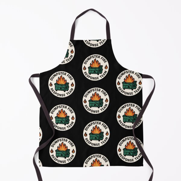 Item preview, Dumpster Fire Response Team Leader Maximum Garbage Crisis Taskforce designed and sold by SkeletonsDanger.