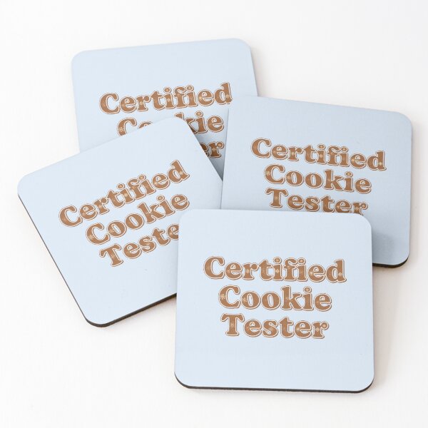 Item preview, Certified Cookie Tester designed and sold by TheChubbyShop.