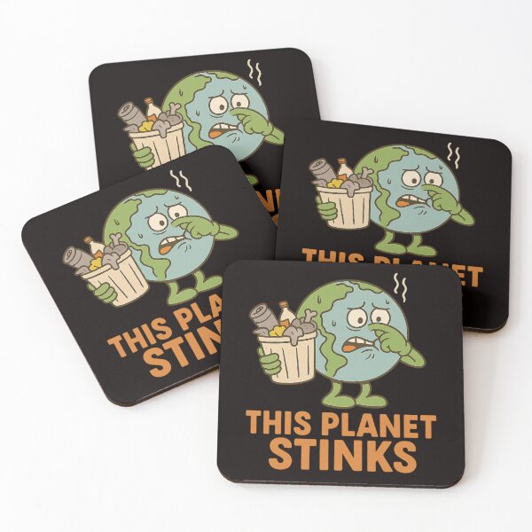 Item preview, This Planet Stinks – Funny Eco Awareness Design designed and sold by Tadeusz1.