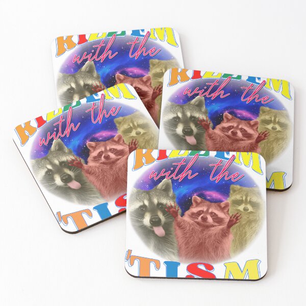 Item preview, Autism Funny Rizz Em With The Tism Meme Autistic Opossum designed and sold by JeanSeth.