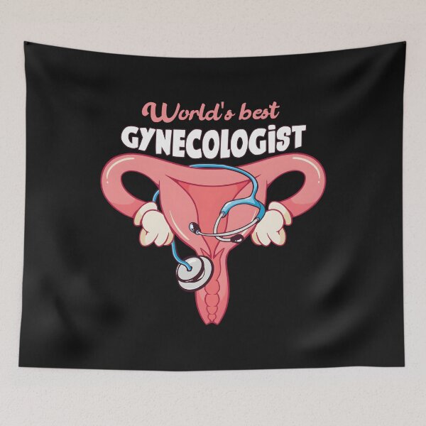 Item preview, Gynecologist Uterus Cute Art designed and sold by mikoooiyha.