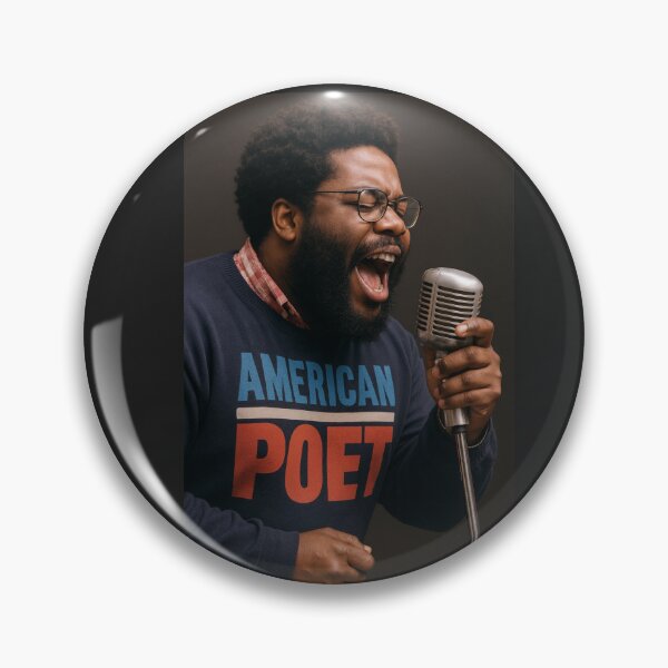 Item preview, American Poet Black Man Sweater designed and sold by Antuan Simmons.