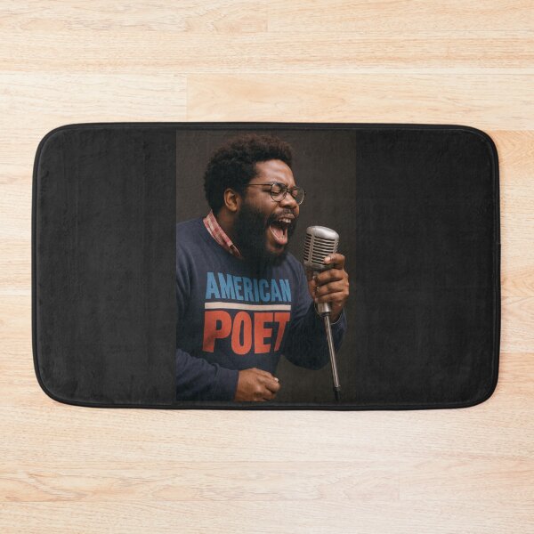 Item preview, American Poet Black Man Sweater designed and sold by Antuan Simmons.