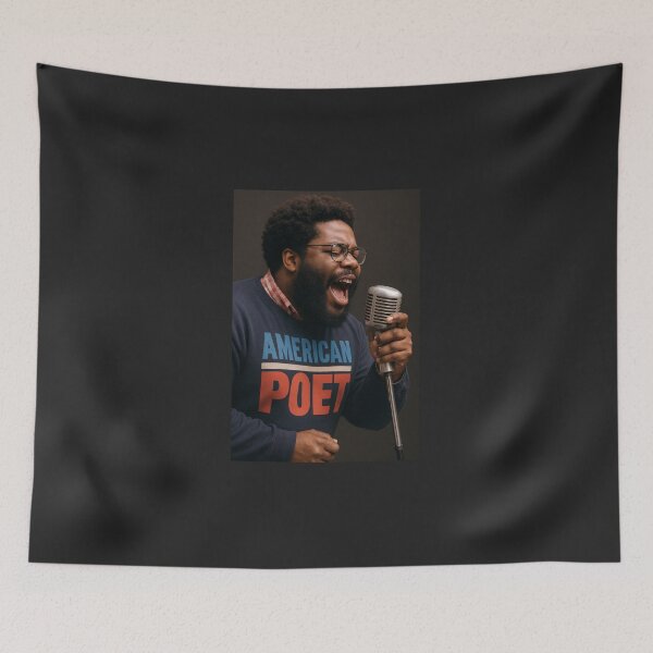 Item preview, American Poet Black Man Sweater designed and sold by Antuan Simmons.