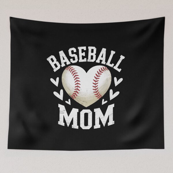 Item preview, Baseball Mom Heart Family Matching Mommy Mama Women designed and sold by HaileyRobel.