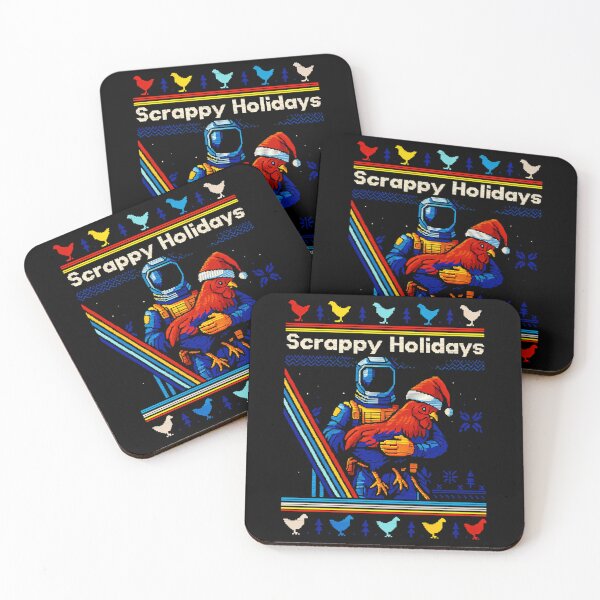 Item preview, Arc Raiders Rooster Scrappy Holidays Merry Christmas - Arc Raiders designed and sold by josh-curry.