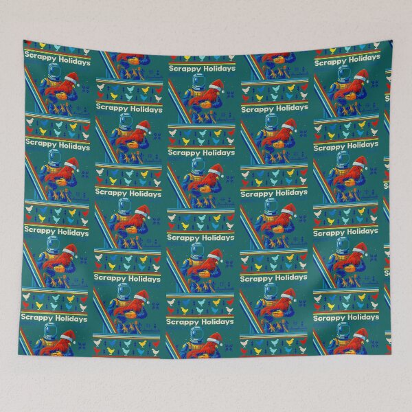 Item preview, Arc Raiders Rooster Scrappy Holidays Merry Christmas - Arc Raiders designed and sold by josh-curry.