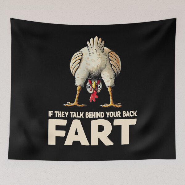 Item preview, Funny Chicken Fart Joke T-Shirt designed and sold by LashondaGreen89.