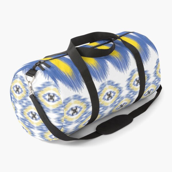 Item preview, Seamless Ikat Blue and Yellow designed and sold by ChaReePat.