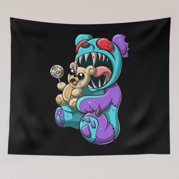 Item preview, Cute But Creepy Bear designed and sold by IsidorSjogren.