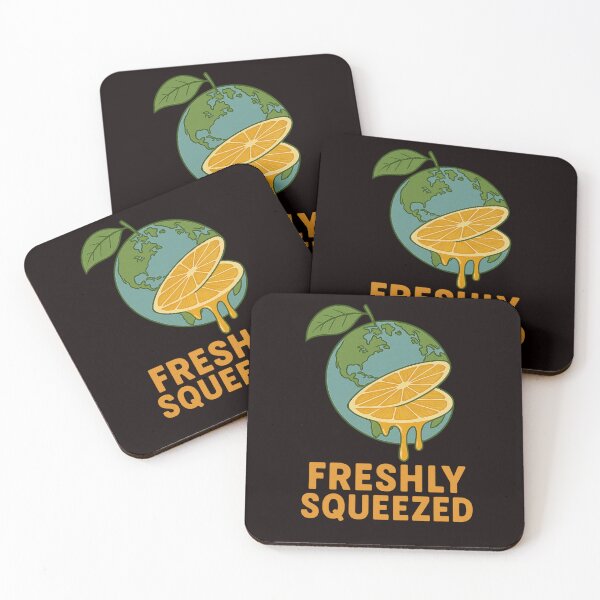 Item preview, Freshly Squeezed Earth – Satirical Eco Concept Art designed and sold by Tadeusz1.