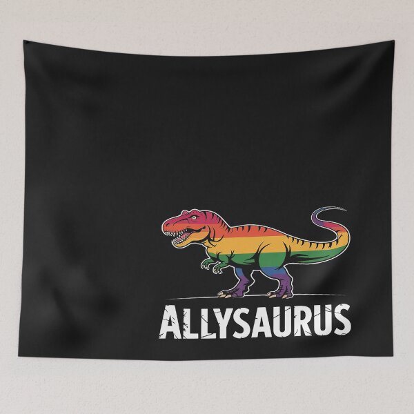 Item preview, Gay Rainbow Dino Trex Ally Saurus Lgbt Flag Boys designed and sold by Bstilablhot.