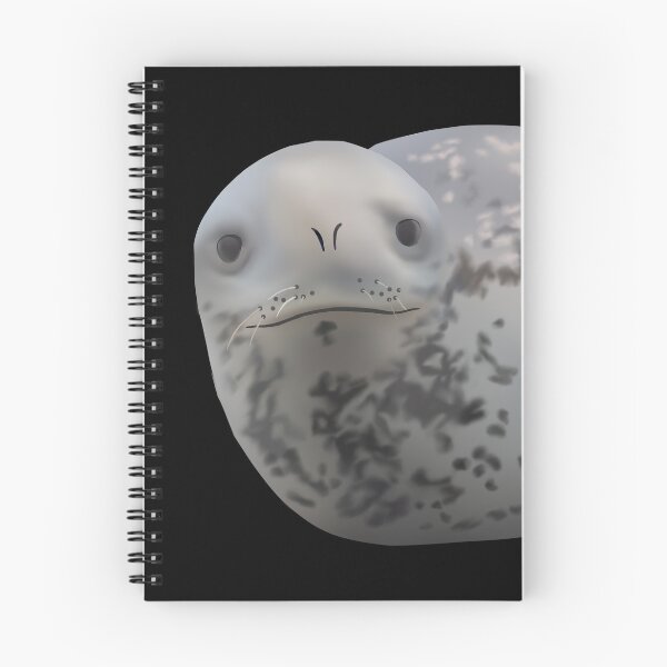 Item preview, Friendly leopard seal designed and sold by GivernyKate.