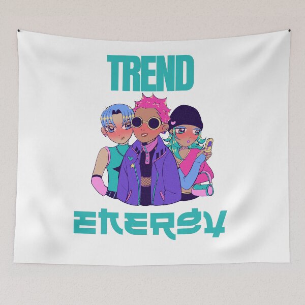 Item preview, Trend Energy Aesthetic Characters | Vaporwave Streetwear Illustration designed and sold by trendplusco.