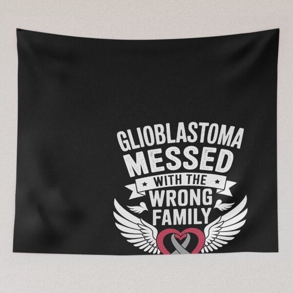 Item preview, Glioblastoma Brain Cancer Tumor Grey Ribbon Awareness designed and sold by Bstilablhot.