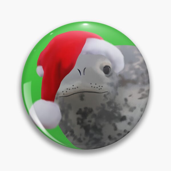 Item preview, Leopard seal santa designed and sold by GivernyKate.