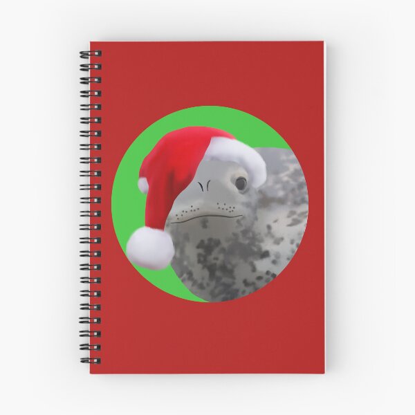 Item preview, Leopard seal santa designed and sold by GivernyKate.