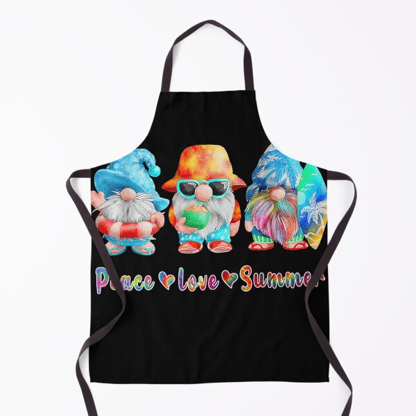Artikelvorschau, DREI HIPPIE-GNOME Groovy Retro Tie Dye Peace Love Gnomies entworfen und verkauft von RykerKare.