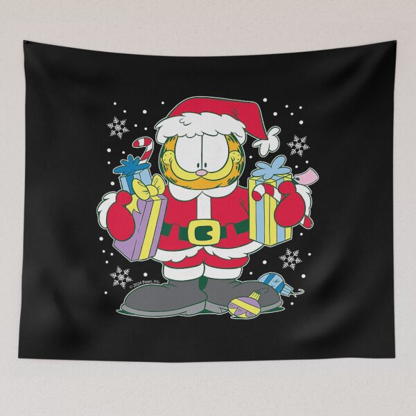 Item preview, Garfield Christmas Santa Gifts Cute Holiday Art designed and sold by jimikoyallin.