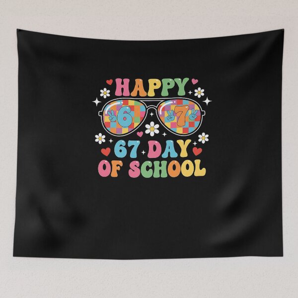 Item preview, Happy 67 Days Of School Teacher Kids 67Th Day Of School designed and sold by facegm.