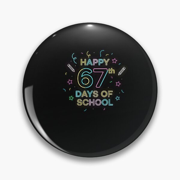Item preview, Happy 67Th Day Of School Funny Meme 67 Kids Boys Teacher designed and sold by facegm.