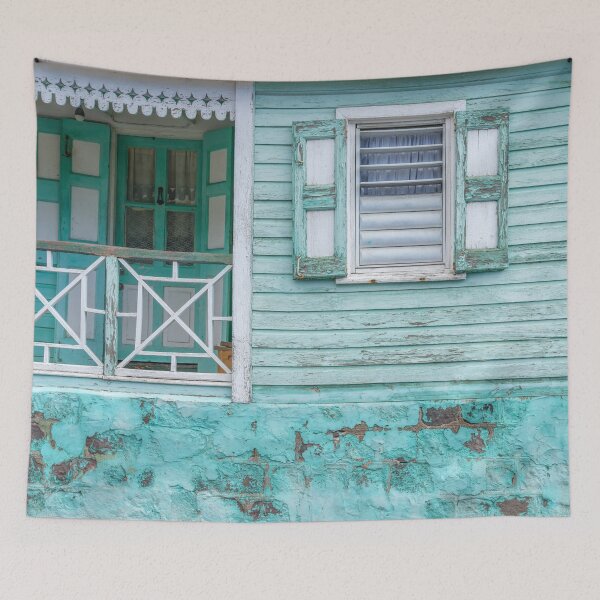 Item preview, Aqua Vintage Facade designed and sold by assaf.