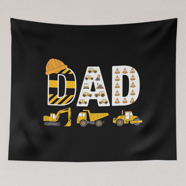 Item preview, Mom and Dad Construction Birthday Boys Toddler Kids Family  designed and sold by papertaless.