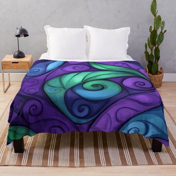 Item preview, New Zealand Māori Paua Pattern Koru Design 627 designed and sold by GrinGalore.